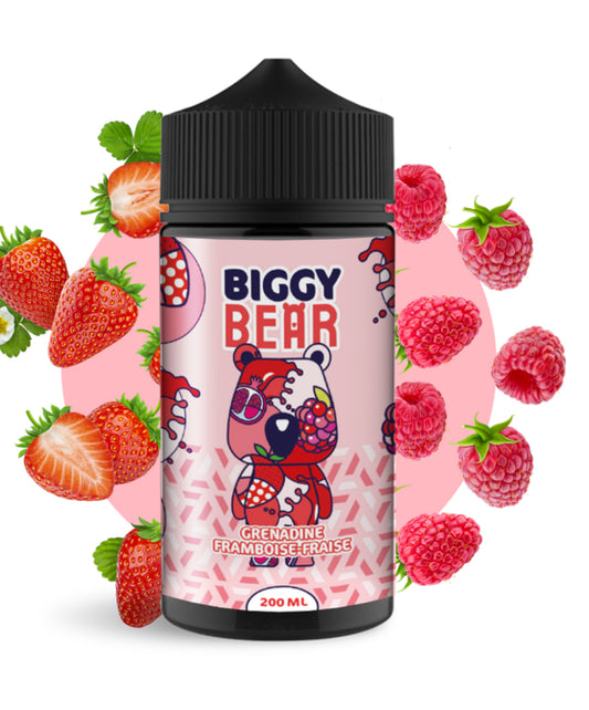 Biggy Bear - Grenadine Framboise Fraise 200ml