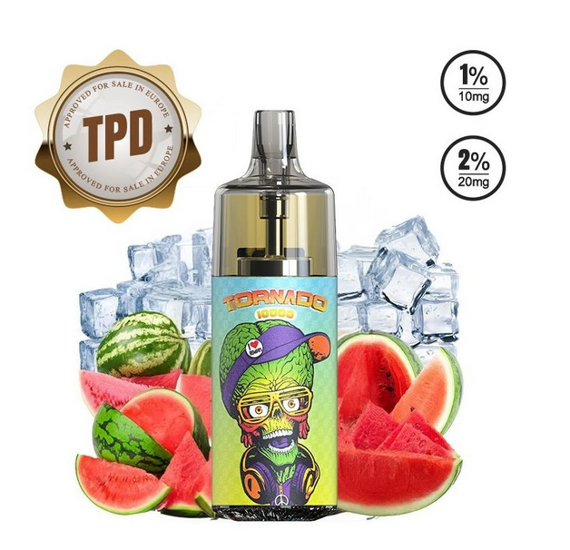 Tornado 10000 - TDP Europe Watermelon ice 10-20MG ( 10MG )