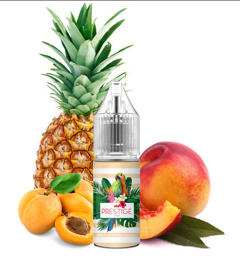 Prestige Fruits - Nic salt - abricot pêche ananas 50/50 10ML ( 20MG)